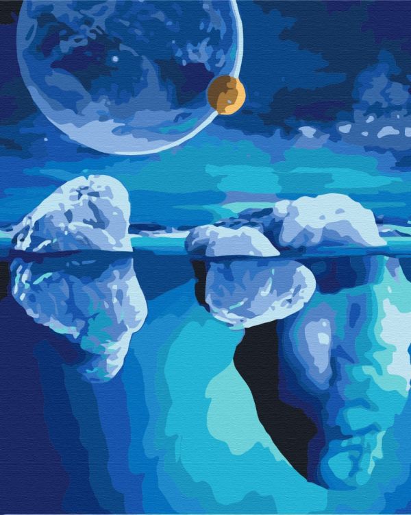 Премиуи картина по номерам "Космос ледников"