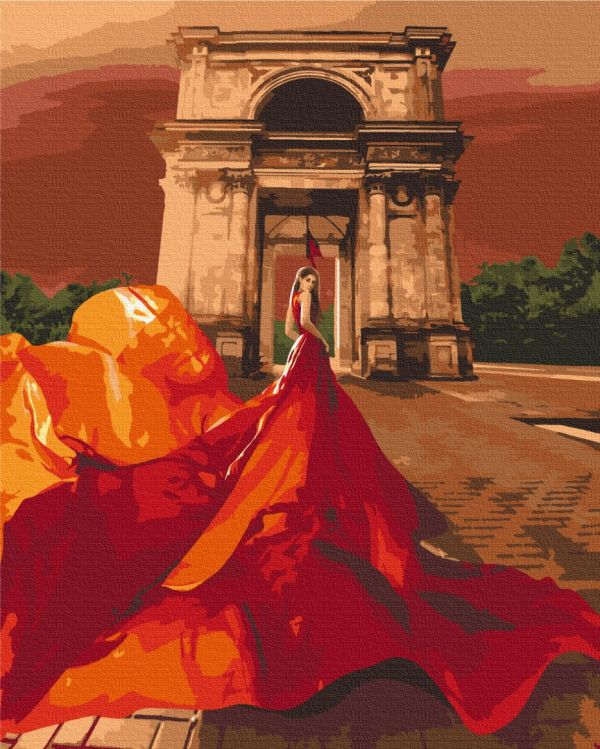 Картина по номерам "Триумфальная красавица"