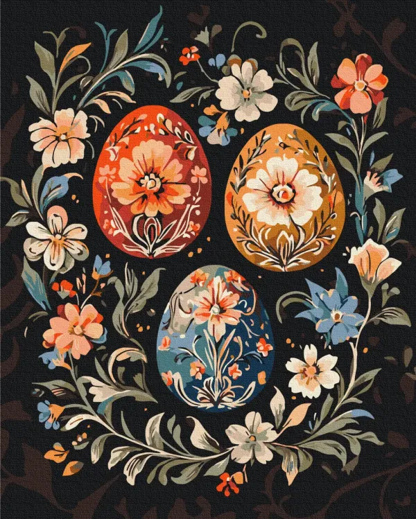 Картина за номерами "Писанкове натхнення" BS54302 40×50 см