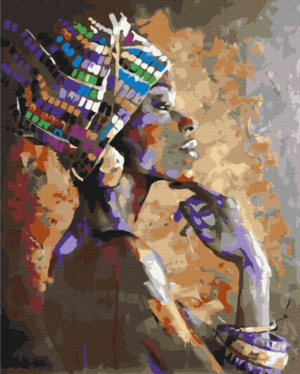 Картина за номерами "Відьма" BS43612 40×50 см