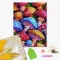Діамантова мозаїка "Кольорові мухомори" BH015 25X25