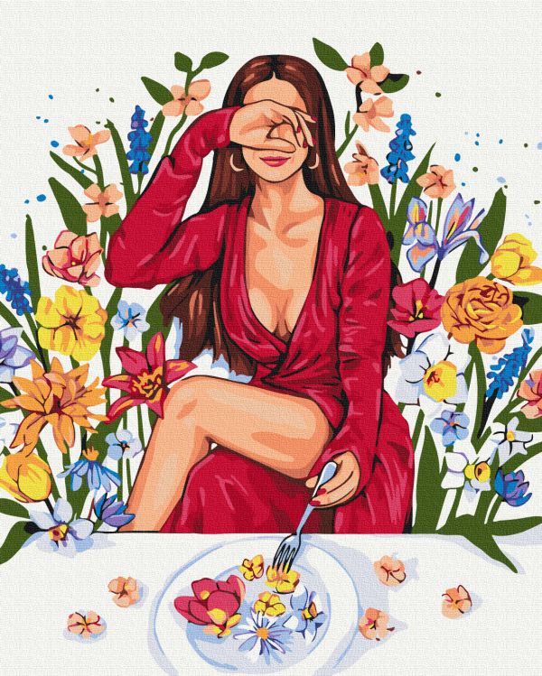 Картина по номерам "Вкус весны © Alla Berezovska"