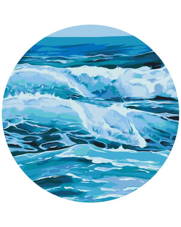 Картина по номерам круглая "Без границ © Iryna Ponna"