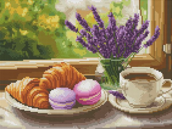 Алмазная мозаика "Сладкий завтрак"