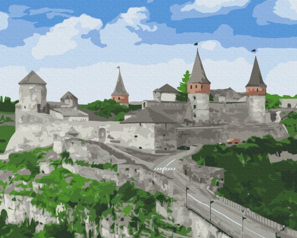 Премиуи картина по номерам "Каменец-Подольская крепость"