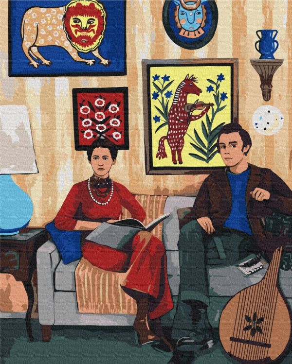Картина по номерам "Дом классиков © Viktoriya Kovalenko"