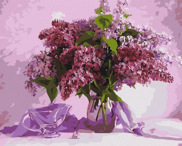 Картина за номерами "Улюблений бузок" BS34024L 48×60 см