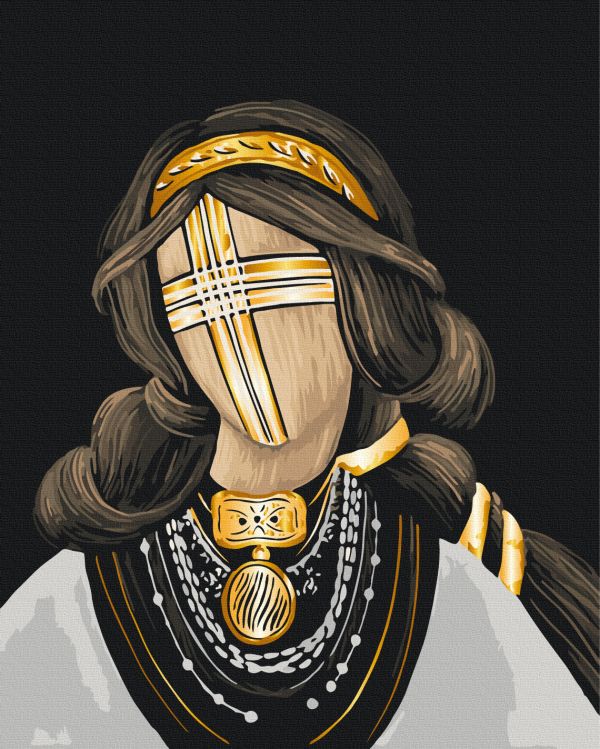 Картина по номерам "Хранительница © Юлия Ангелюк"