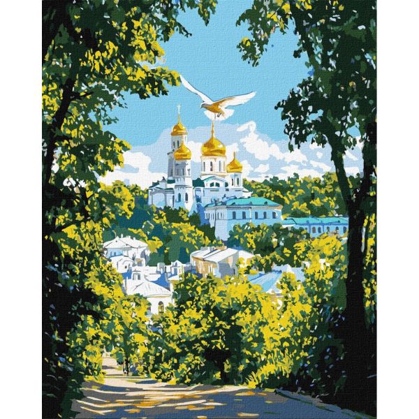 Картина по номерам "Собор духовности" ©art_selena_ua KHO6486, 40х50 см