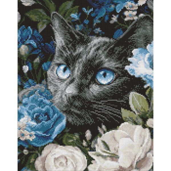 Алмазная мозаика "Нежность среди цветов" ©art_selena_ua AMO20239, 40х50 см