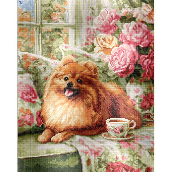 Алмазная мозаика "Аромат счастья" ©art_selena_ua AMO20055, 40×50 см