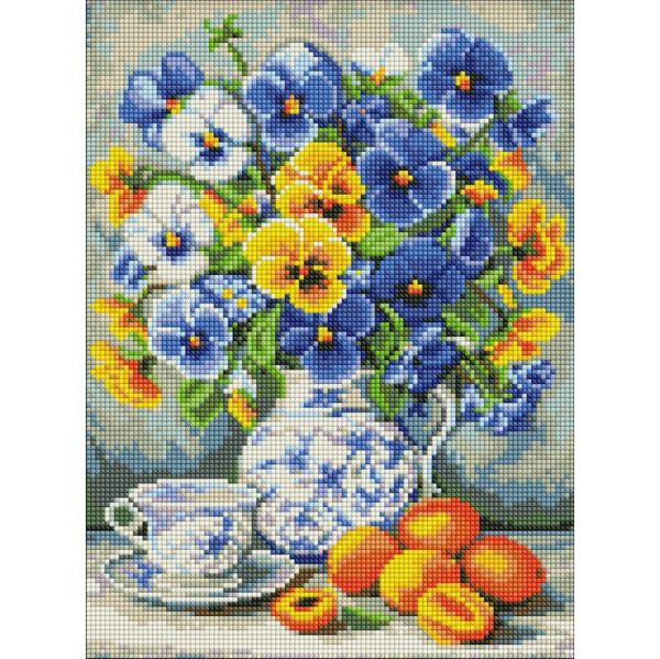 Алмазная мозаика "Братчики и абрикосы" ©art_selena_ua AMO20463, 30х40 см