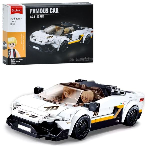 Детский конструктор "Famous car" M38-B0957, 276 деталей