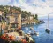 Картина за номерами "Човни в морі" BS296 40×50 см