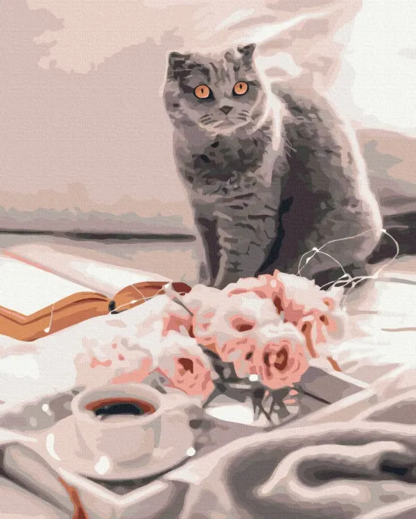 Картина за номерами "Улюблений британець" BS51927 40×50 см