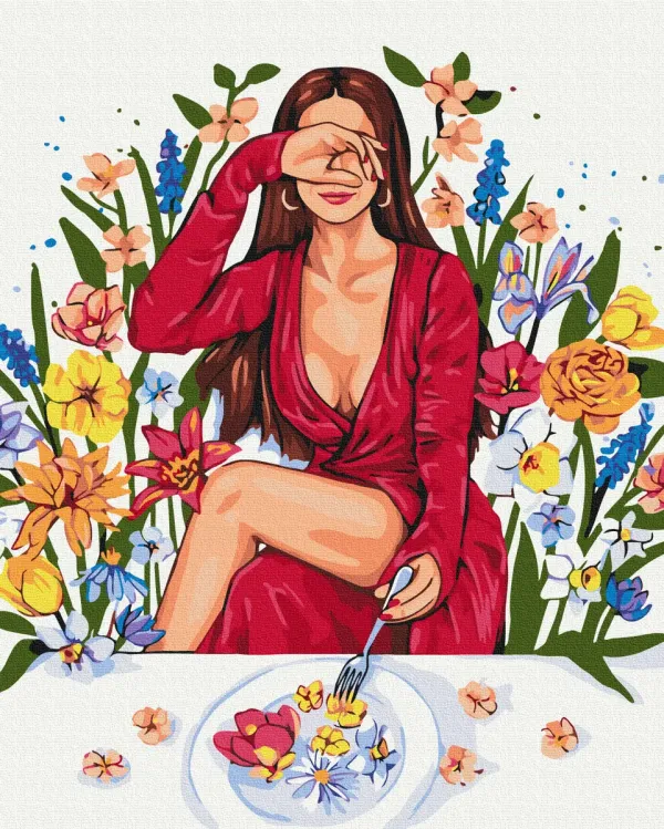 Картина за номерами "Смак весни © Alla Berezovska" BS54030 40×50 см