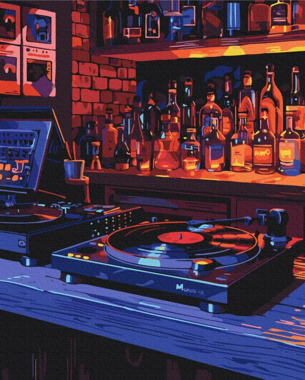 Картина за номерами "Атмосфера вечора" BS54034 40×50 см
