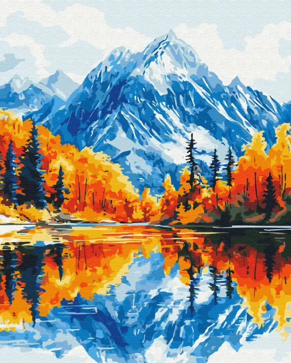 Картина за номерами "Осінь у горах" BS54178 40×50 см