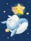 Картина за номерами "Сон зайчика" KBS0096 30×40 см