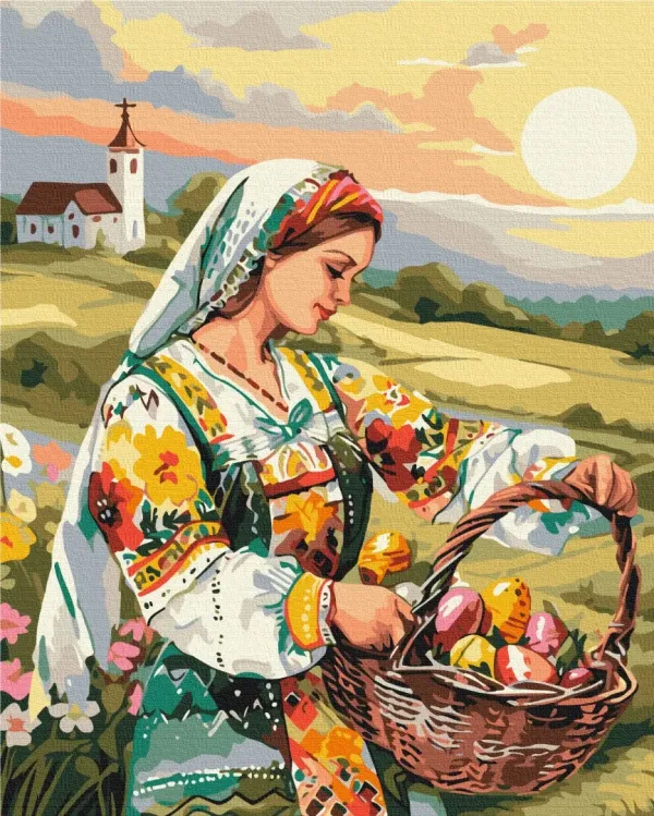 Картина за номерами "Великодній світанок" PBS53945 40×50 см
