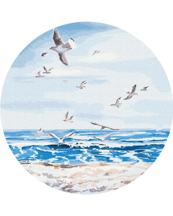 Картина за номерами "Політ над морем © Iryna Ponna" RC00067L 40