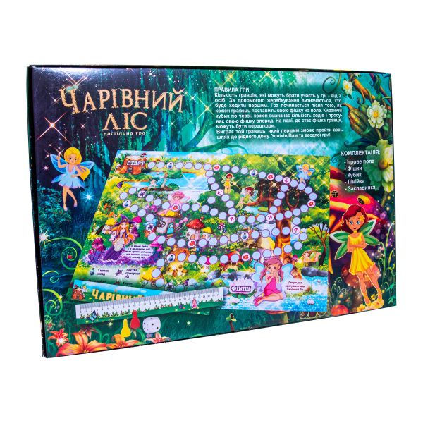 Настольная игра Strateg Волшебный лес на украинском языке (30215)