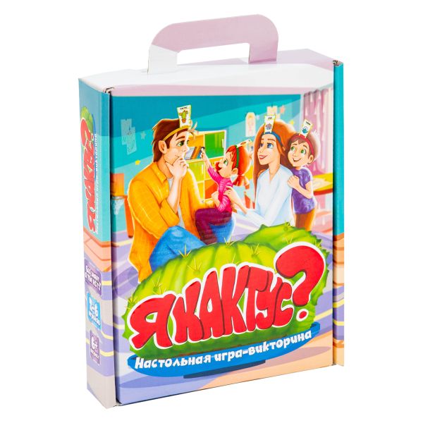Настольная игра Strateg Я кактус? на русском языке (30714)