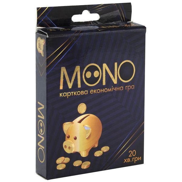Карточная игра Strateg MONO на украинском языке (30569)