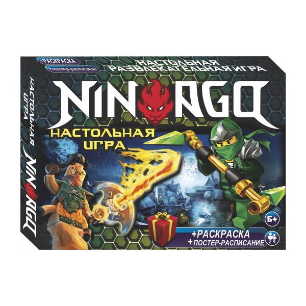 Игра Strateg Нинзяго на русском языке (61003)