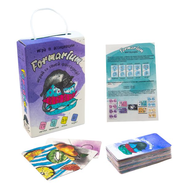 Настольная игра Strateg Formarium на русском языке (30850)