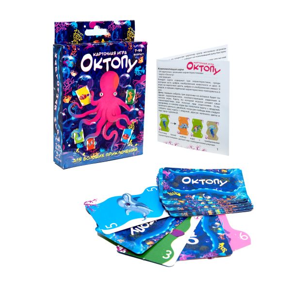 Настольная игра Strateg Октопа на русском языке (30329)