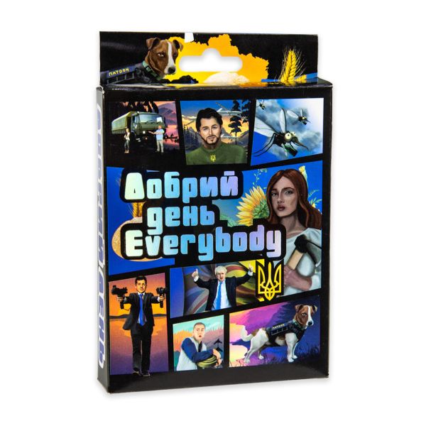 Карточная игра Стратег Добрый день Everybody на украинском языке (30272)