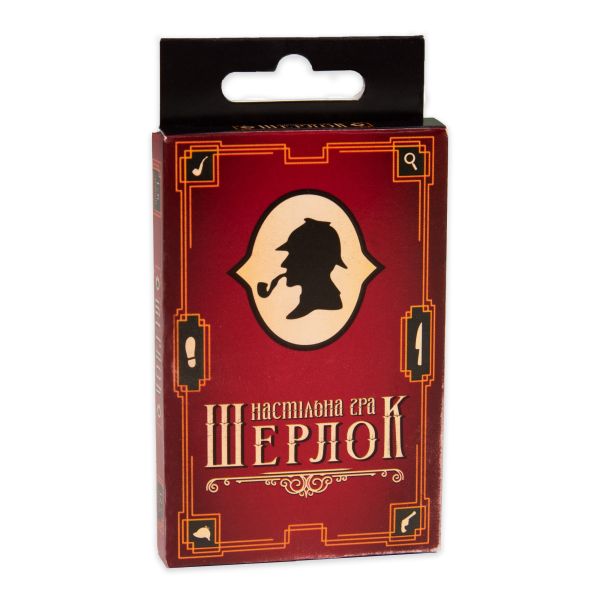 Настольная игра Strateg Шерлок развлекательная на украинском языке (30338)