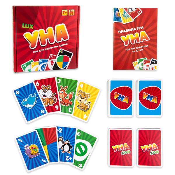 Настольная игра Strateg УНА Lux на украинском языке (30517)