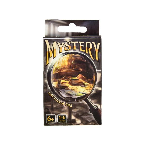 Карточная игра Strateg Mystery развлекательная на украинском языке (30393)