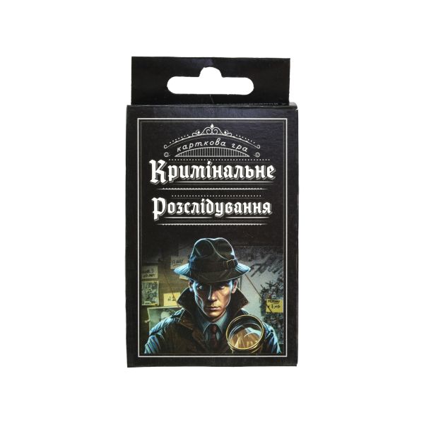 Карточная игра Стратег Уголовное расследование развлекательное на украинском языке (30418)