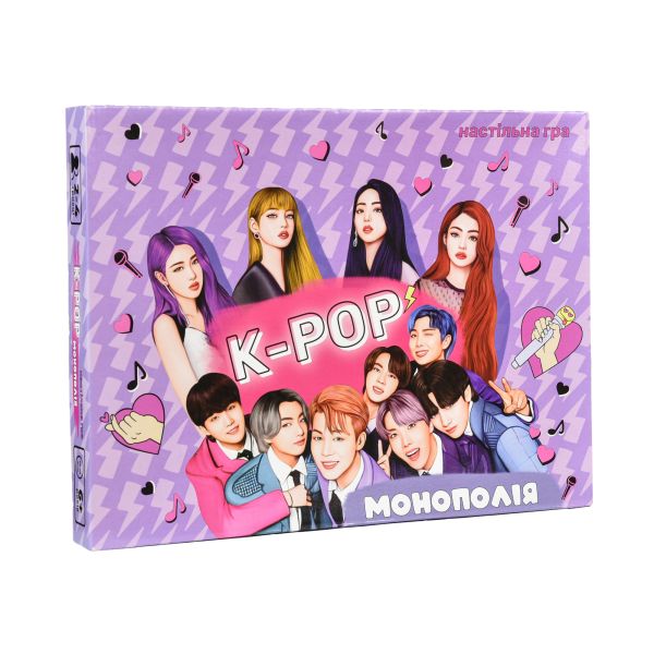 Настольная игра Strateg Монополия K-POР (30476)