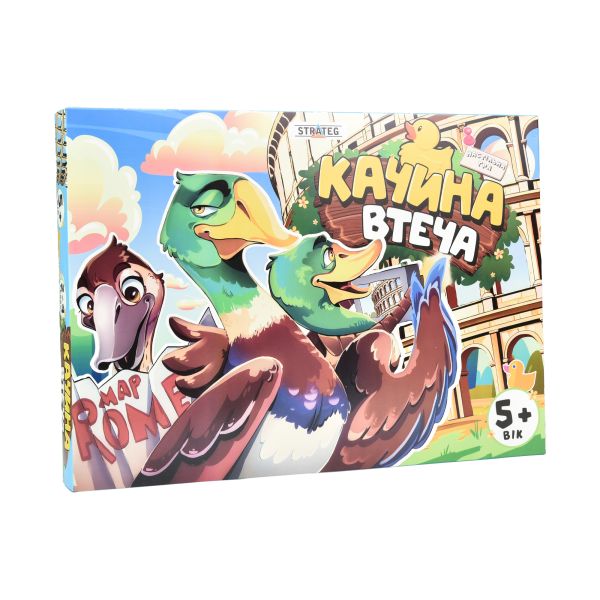 Настольная игра Strateg Утиная побег на украинском языке (30608)