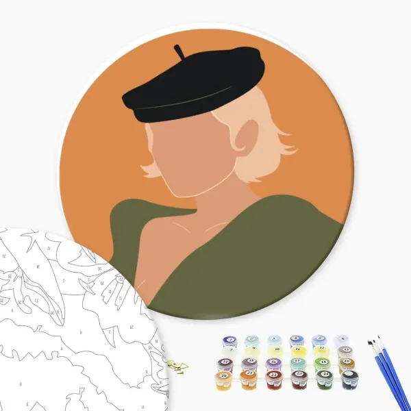 Картина за номерами "Париж в пастельних тонах (Розмір M)" RC0008M 30
